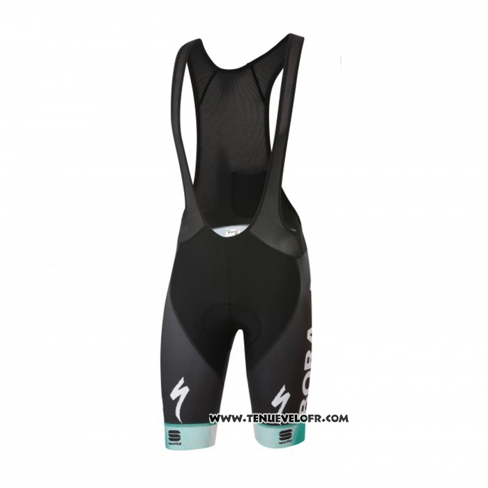 2020 Maillot Ciclismo Bora-hansgrone Noir Vert Manches Courtes et Cuissard